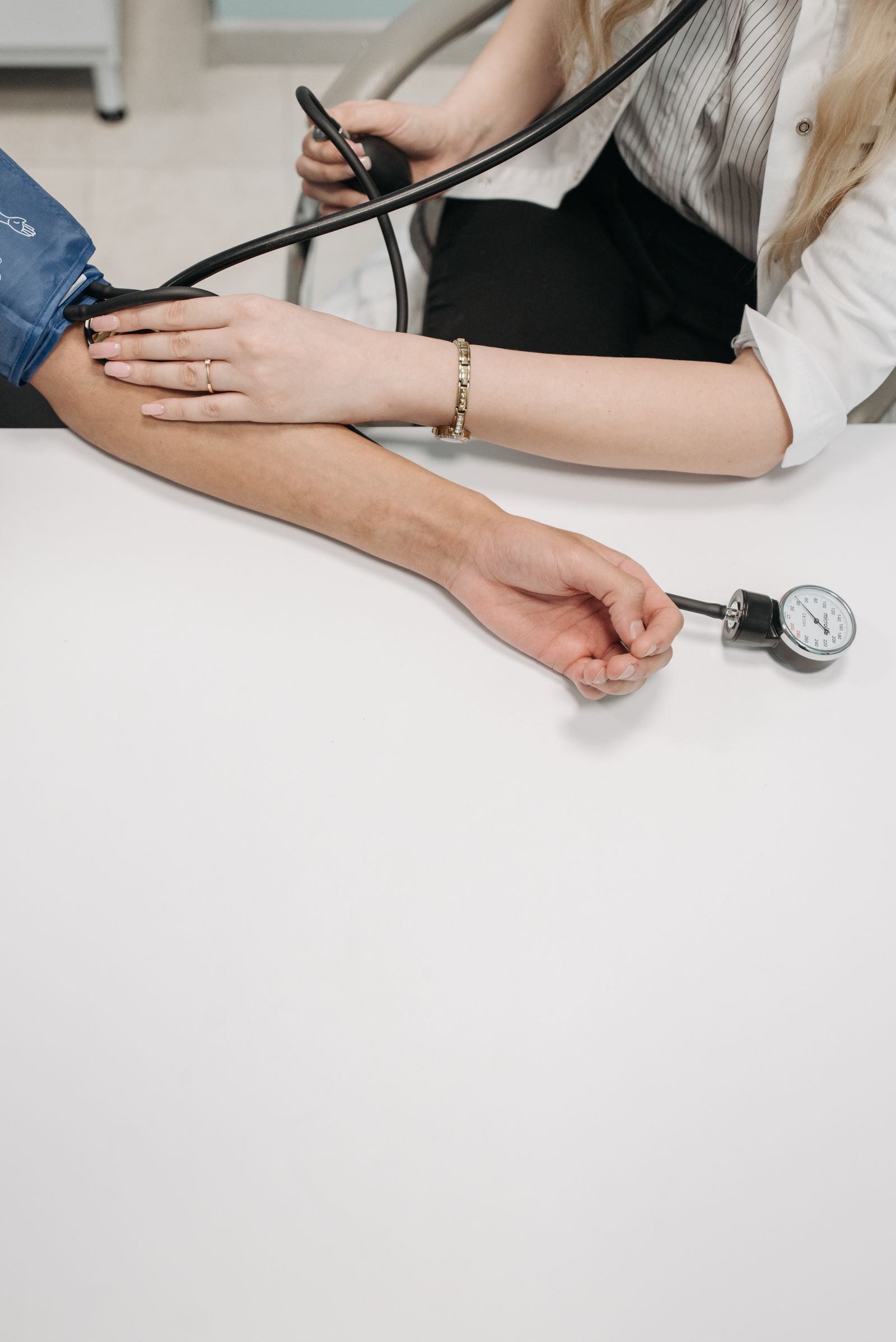 A blood pressure check